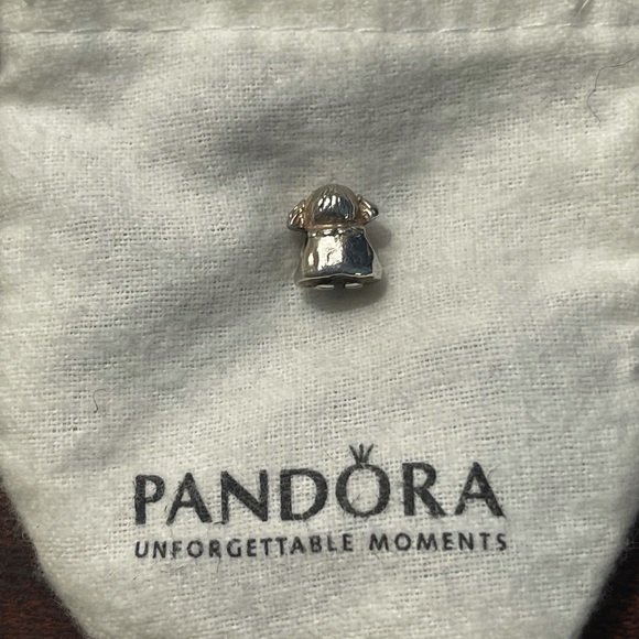 Authentic Pandora girl charm - Picture 3 of 4